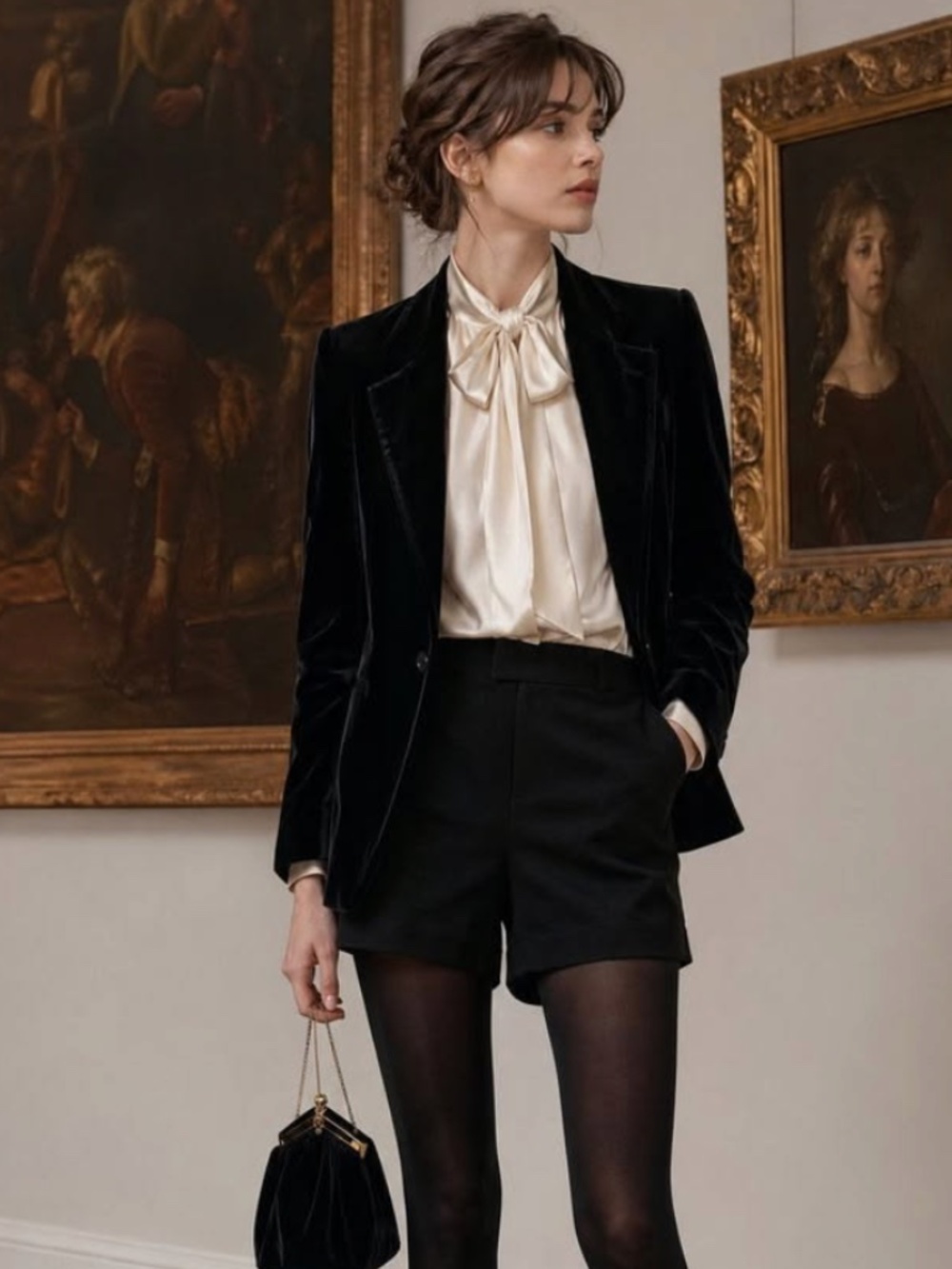J. Crew Blazer Jacket Coat Sz 2 Small Velvet Velour Black Preppy Academia